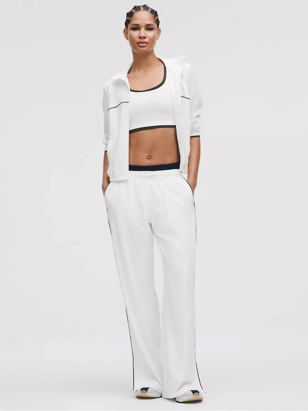 lululemon athletica White Active Skirt with Built-In Short